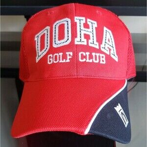 Doha Golf Club Hat Adjustable Strap Cap Felix New with out Tags NWOT